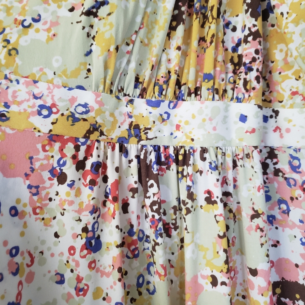 Guess Abstract Maxi Dress